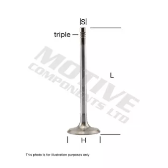 MOTIVE IV6134 - Soupape d'admission