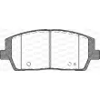 OPEN PARTS BPA1880.02 - Jeu de 4 plaquettes de frein avant