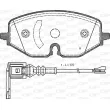 OPEN PARTS BPA1906.01 - Jeu de 4 plaquettes de frein avant