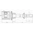 Embout de cardan avant (kit de réparation) OPEN PARTS [CVJ5849.20]
