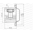 Embout de cardan avant (kit de réparation) OPEN PARTS [CVJ5869.20]