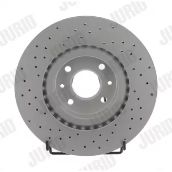 Jeu de 2 disques de frein avant JURID 563303JC