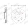 JURID 563307JC - Jeu de 2 disques de frein avant