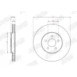 JURID 563568J - Jeu de 2 disques de frein avant