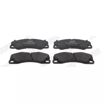 Jeu de 4 plaquettes de frein avant JURID 573999J pour PORSCHE 911 3.0 Carrera 4S - 420cv