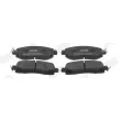 JURID 574044J - Jeu de 4 plaquettes de frein avant
