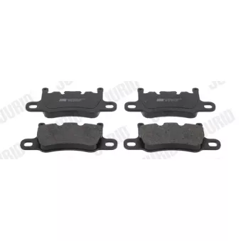 Jeu de 4 plaquettes de frein arrière JURID OEM 99135294880