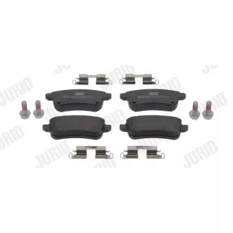 Jeu de 4 plaquettes de frein arrière JURID OEM 4406000Q3C