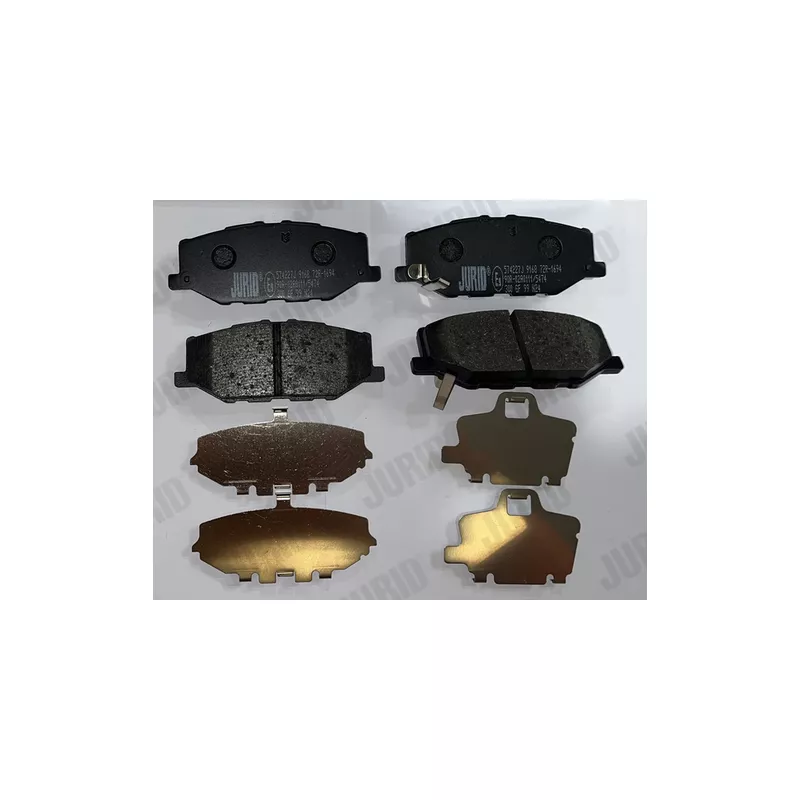 Jeu de 4 plaquettes de frein avant JURID 574227J - Visuel 1