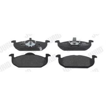 Jeu de 4 plaquettes de frein avant JURID OEM 10025315