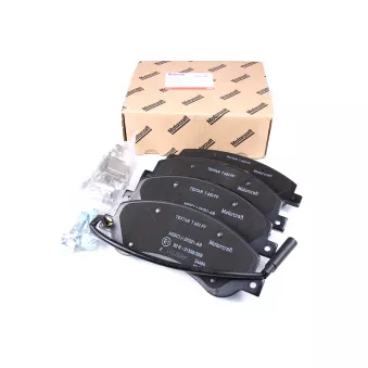 Jeu de 4 plaquettes de frein avant OE OEM 1824346