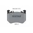 TEXTAR 2644303 - Jeu de 4 plaquettes de frein avant