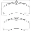 TEXTAR 2924601 - Jeu de 4 plaquettes de frein avant