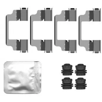 Kit d'accessoires, plaquette de frein à disque TEXTAR [82558800]