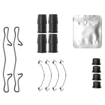 Kit d'accessoires, plaquette de frein à disque TEXTAR 82560000