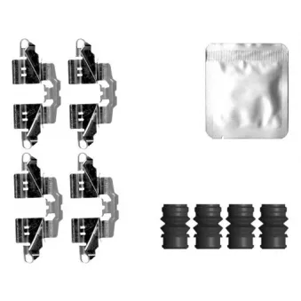 Kit d'accessoires, plaquette de frein à disque TEXTAR [82560500]