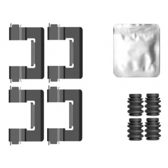 TEXTAR 82560700 - Kit d'accessoires, plaquette de frein à disque