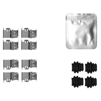 Kit d'accessoires, plaquette de frein à disque TEXTAR [82561400]