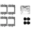 TEXTAR 82561900 - Kit d'accessoires, plaquette de frein à disque