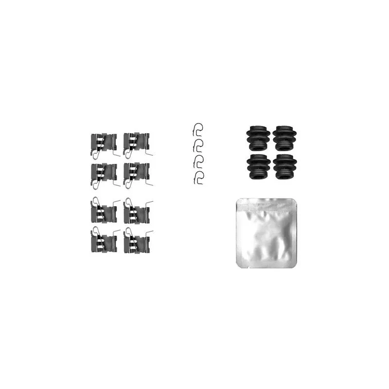 Kit d'accessoires, plaquette de frein à disque TEXTAR 82562300 - Visuel 1