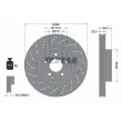 TEXTAR 92163405 - Jeu de 2 disques de frein avant