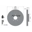 TEXTAR 92232305 - Jeu de 2 disques de frein avant
