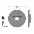 TEXTAR 92235605 - Jeu de 2 disques de frein avant