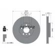 TEXTAR 92283605 - Jeu de 2 disques de frein avant