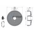 Tambour de frein TEXTAR [94049700]