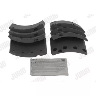 JURID 1734705380 - Kit de garnitures de frein, frein à tambour