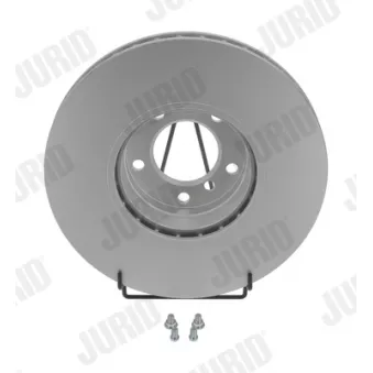 Jeu de 2 disques de frein avant JURID OEM 34111159916