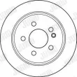 JURID 562100JC - Jeu de 2 disques de frein arrière
