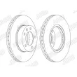 JURID 562190JC-1 - Jeu de 2 disques de frein avant