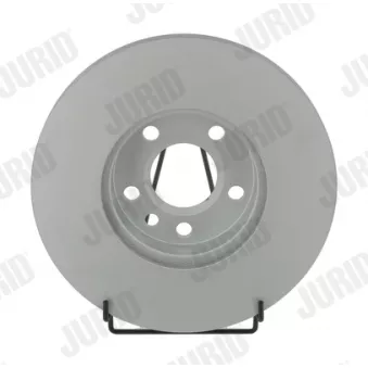 Jeu de 2 disques de frein avant JURID OEM 1141782
