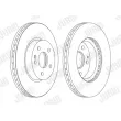 JURID 562392JC-1 - Jeu de 2 disques de frein avant