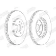 JURID 562511JC-1 - Jeu de 2 disques de frein avant