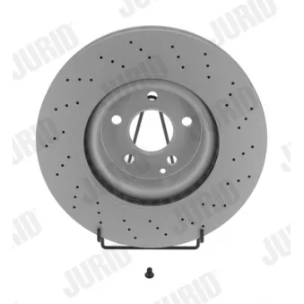 Jeu de 2 disques de frein avant JURID OEM 2214210612