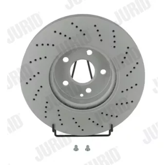 Jeu de 2 disques de frein avant JURID OEM 2044211012