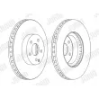 JURID 562647JC-1 - Jeu de 2 disques de frein avant