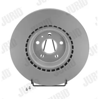 Jeu de 2 disques de frein avant JURID OEM 4G0615301