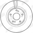 JURID 562725JC - Jeu de 2 disques de frein avant