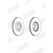 JURID 562943JC - Jeu de 2 disques de frein avant