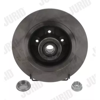 Jeu de 2 disques de frein arrière JURID OEM 8200736267