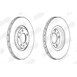 JURID 563070JC - Jeu de 2 disques de frein arrière