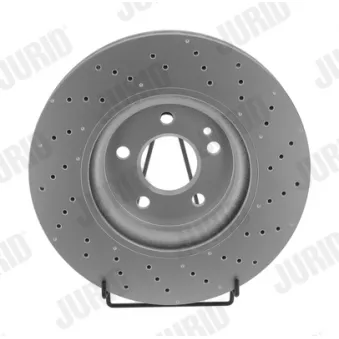 Jeu de 2 disques de frein avant JURID OEM 2464212712