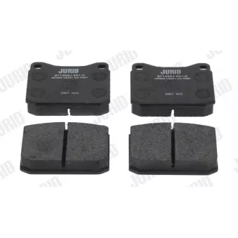Jeu de 4 plaquettes de frein avant JURID OEM 281698151A