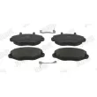 JURID 571746J - Jeu de 4 plaquettes de frein avant