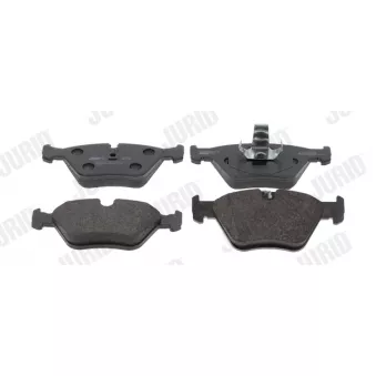 Jeu de 4 plaquettes de frein avant JURID OEM 34111163387