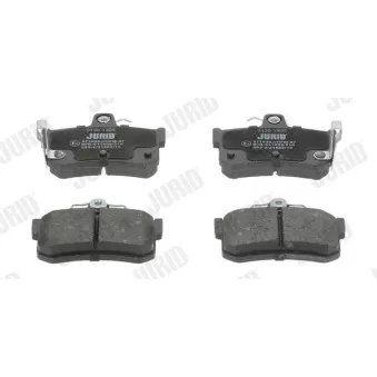 Jeu de 4 plaquettes de frein arrière JURID OEM SFP10012