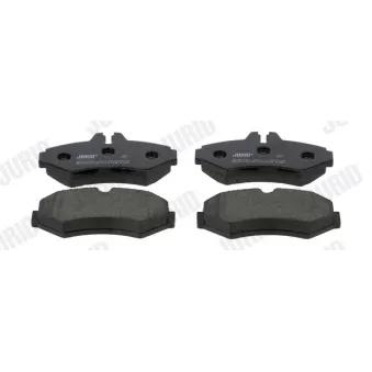 Jeu de 4 plaquettes de frein arrière JURID OEM 4209720